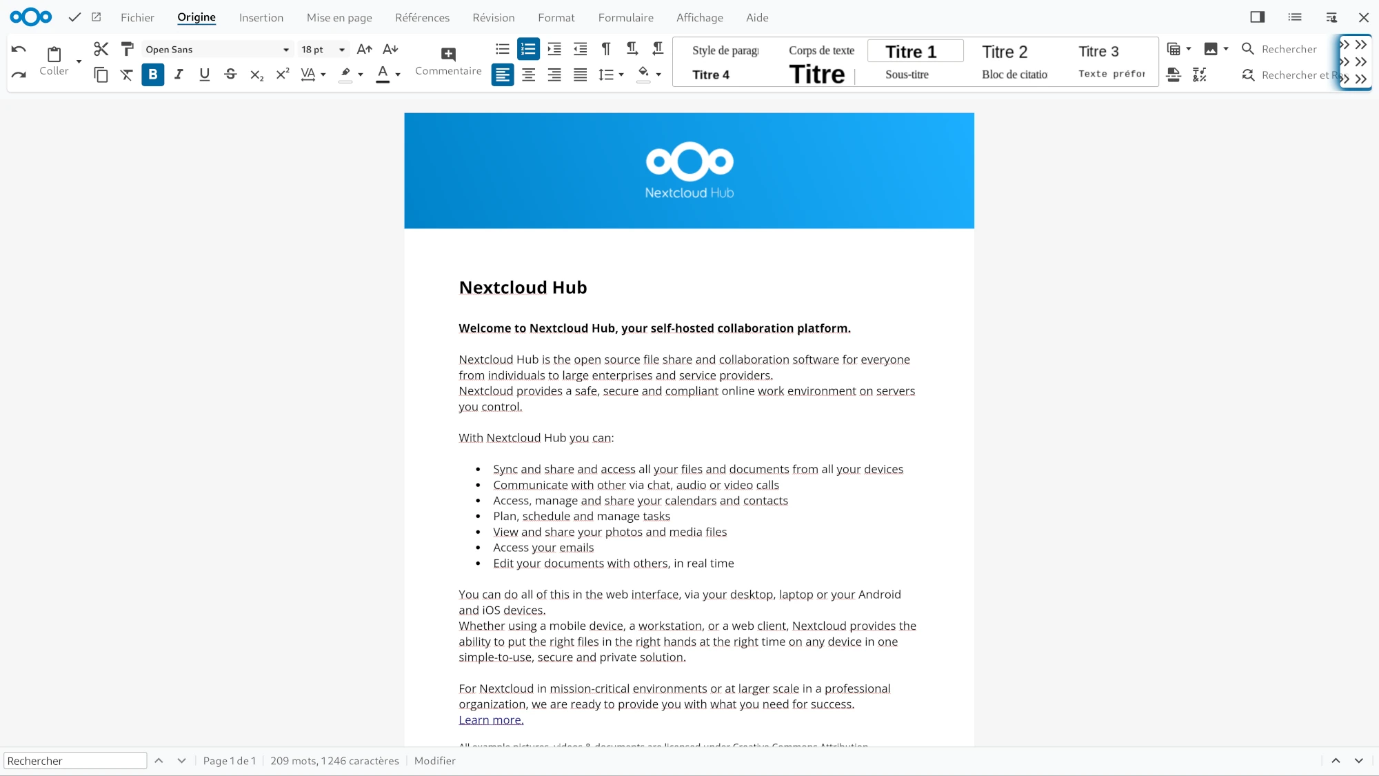 Nextcloud Office